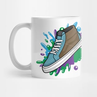 Corduroy Light Brown Sneaker Mug